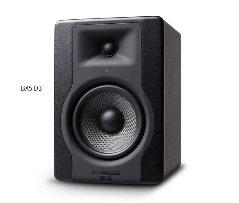 M-Audio BX5 D3 5-Inch Professional Active Studio Monitor Speaker HiFi Desktop Recording Studio Bass Speaker showcase 1