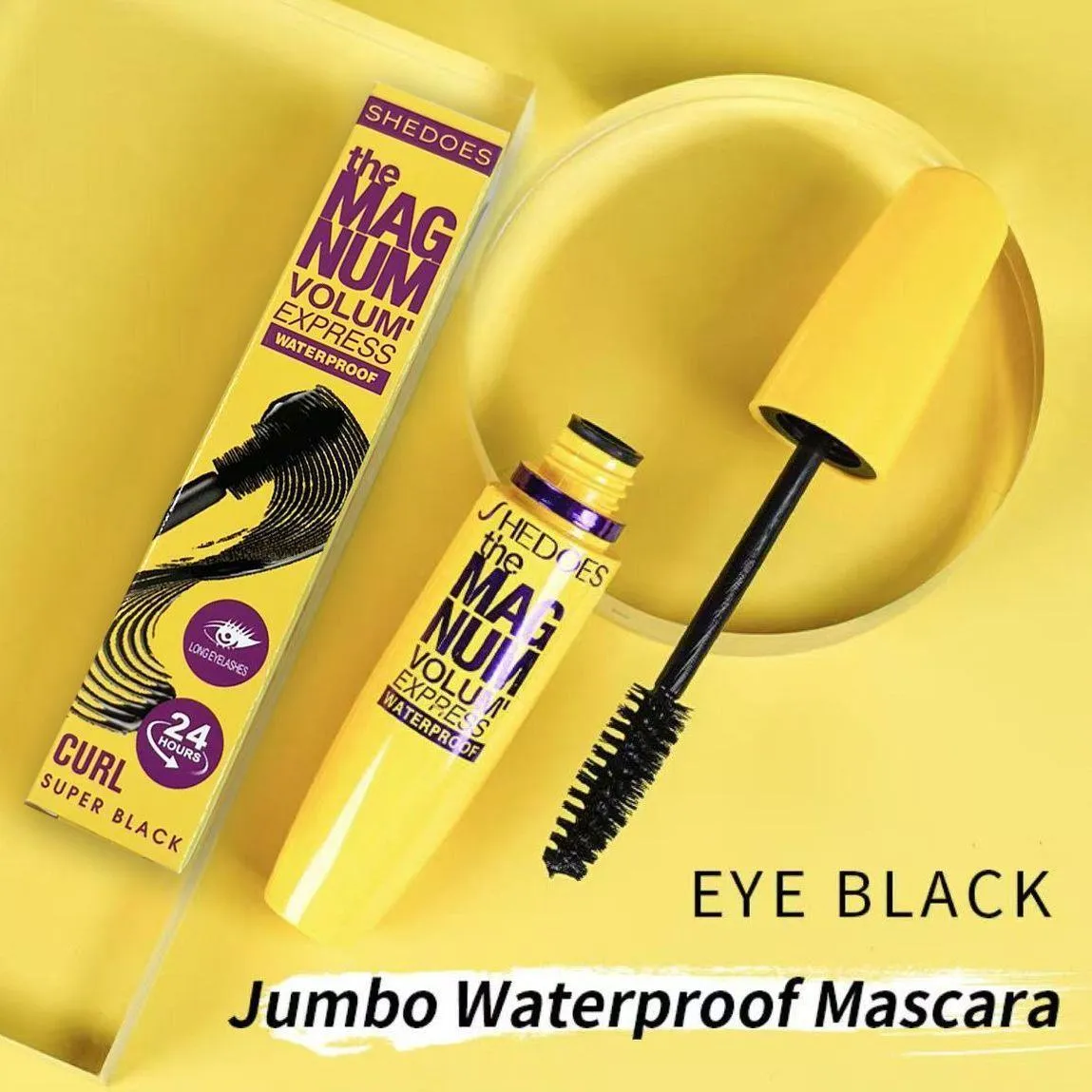 SheDoes The Mug Volume Express Waterproof Mascara Ultra Black Smudge Proof Long Lasting Lash Volume thumbnail 4