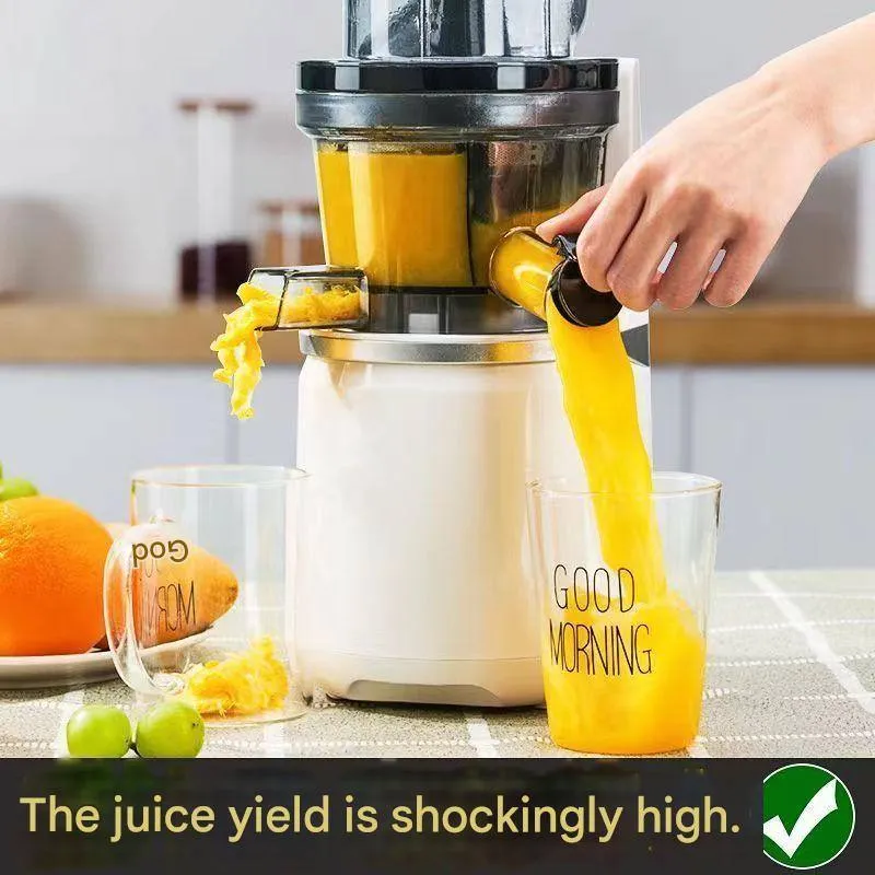 New large-diameter juicer for home use, with juice and pulp separation, electric. thumbnail 3