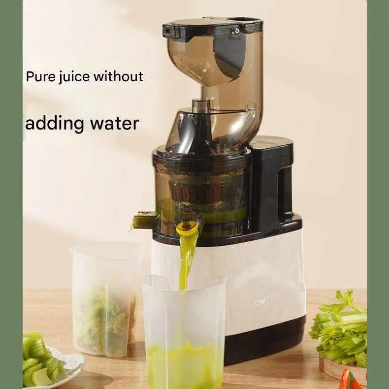 New large-diameter juicer for home use, with juice and pulp separation, electric. thumbnail 4