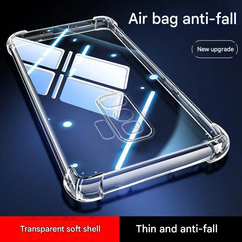 Star S9+ Silicone Airbag Drop Protection Thickened Four Corners SM-S9650 Transparent Full Coverage Phone Case thumbnail 2