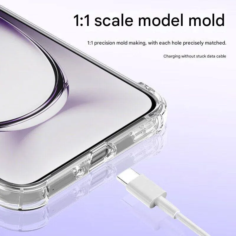 Star S9+ Silicone Airbag Drop Protection Thickened Four Corners SM-S9650 Transparent Full Coverage Phone Case thumbnail 4