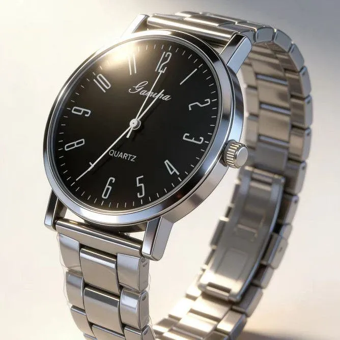 Men’s Quartz Wristwatch Simple Business Style Analog Watch Fashion Student Watch New Year Gift for Men thumbnail 5