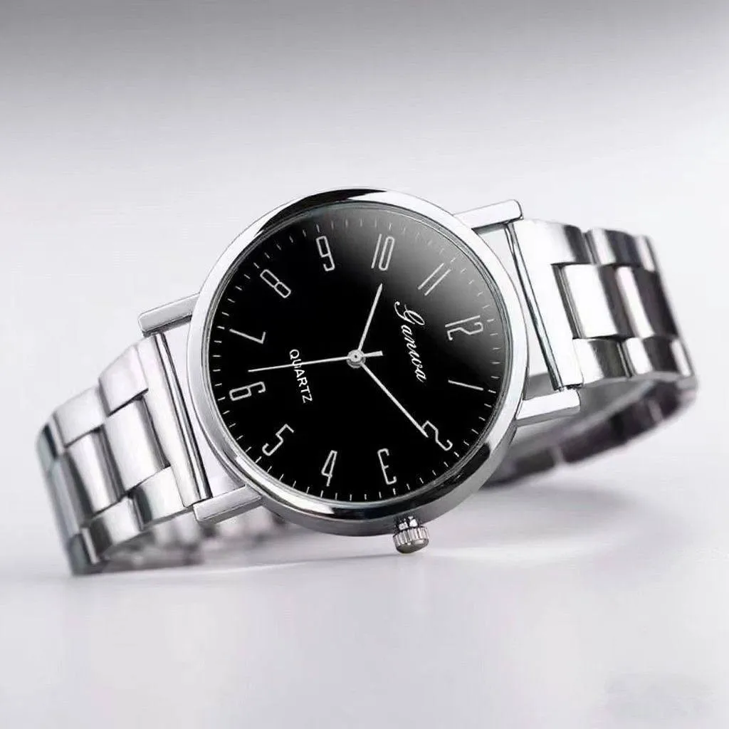 Men’s Quartz Wristwatch Simple Business Style Analog Watch Fashion Student Watch New Year Gift for Men showcase 6