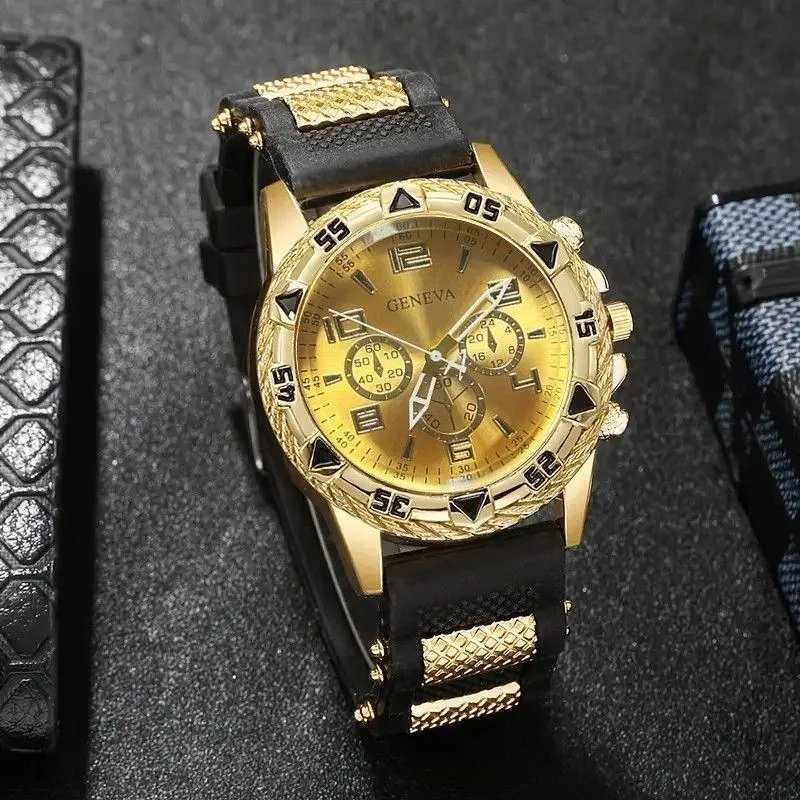 2026 Trend Men’s Quartz Watch Large Dial Fashion Wristwatch Stylish Streetwear Gift for Men thumbnail 1