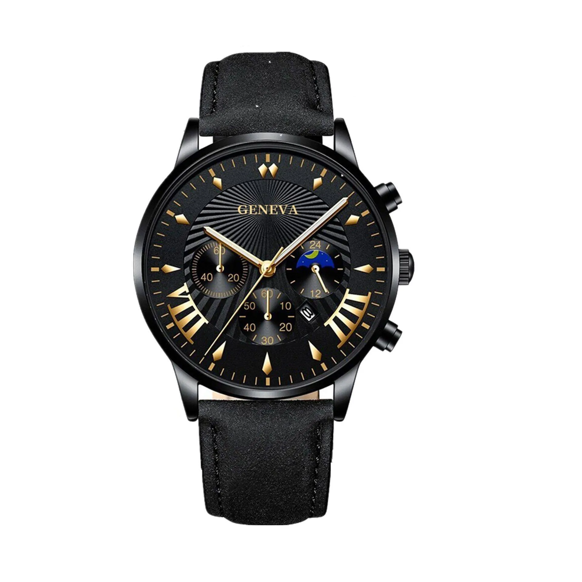 2026 Trend Men’s Quartz Watch Large Dial Fashion Wristwatch Stylish Streetwear Gift for Men thumbnail 4