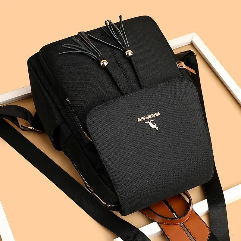 Oxford Cloth Women's Backpack Large Capacity Travel Backpack Fashion Casual School Travel Shoulder Bag thumbnail 3