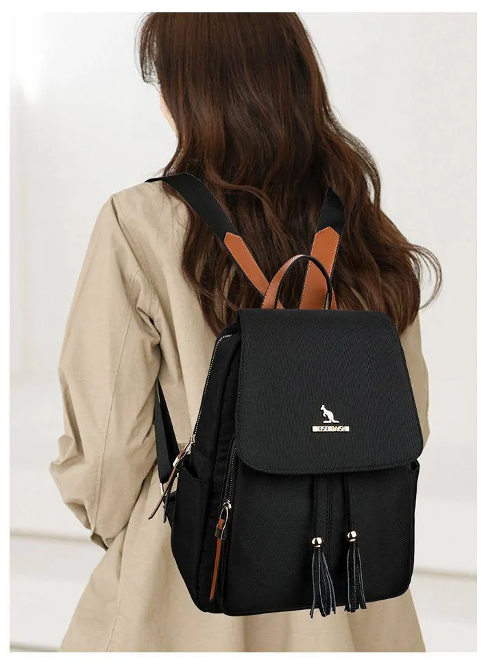 Oxford Cloth Women's Backpack Large Capacity Travel Backpack Fashion Casual School Travel Shoulder Bag thumbnail 8