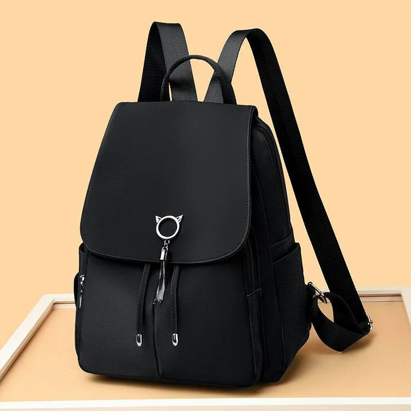 Oxford Fabric Women Backpack Large Capacity Fashion Casual Travel School Bag Lightweight Student Backpack for Daily Use thumbnail 2