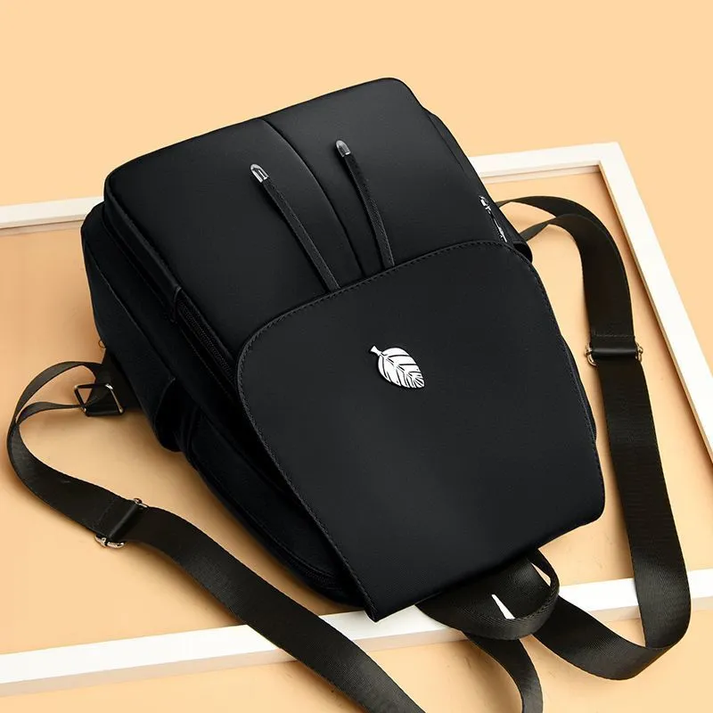 Oxford Fabric Women Backpack Large Capacity Fashion Casual Travel School Bag Lightweight Student Backpack for Daily Use thumbnail 5