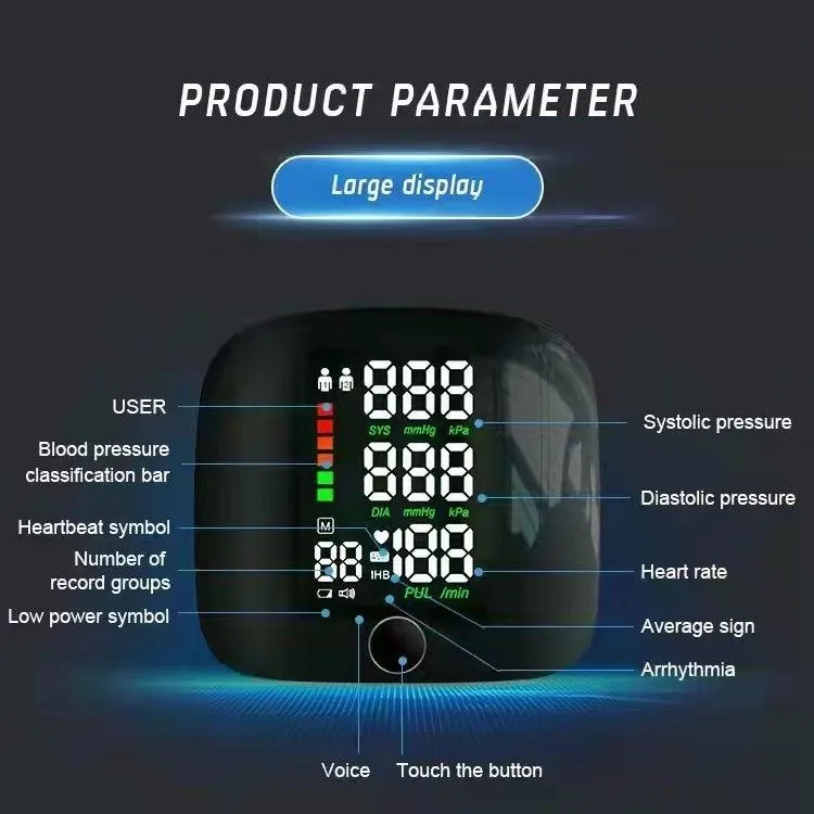 Russian Electronic Blood Pressure Monitor (Wrist Type) - thumbnail 3