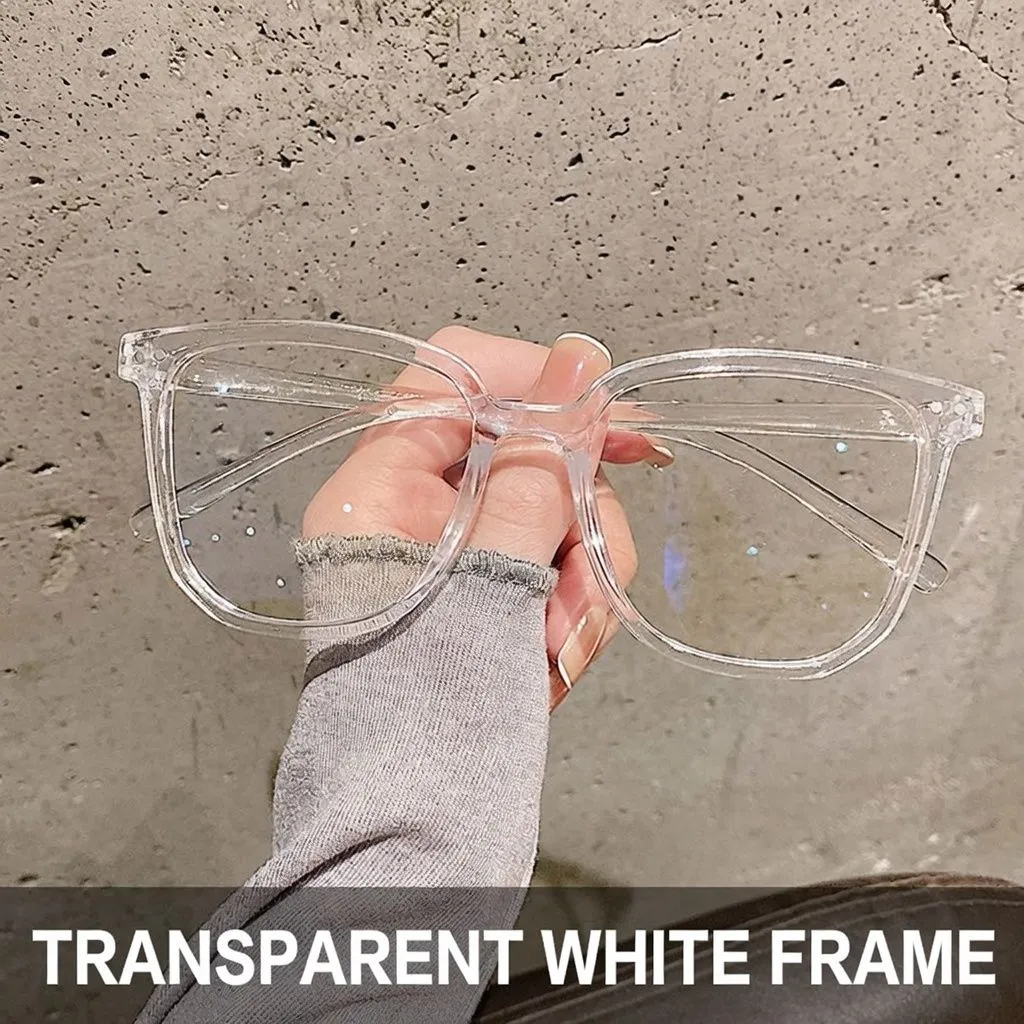 Korean Style Blue Light Blocking Glasses Anti Radiation Computer Glasses Fashion Eyeglass Frame for Men and Women thumbnail 4