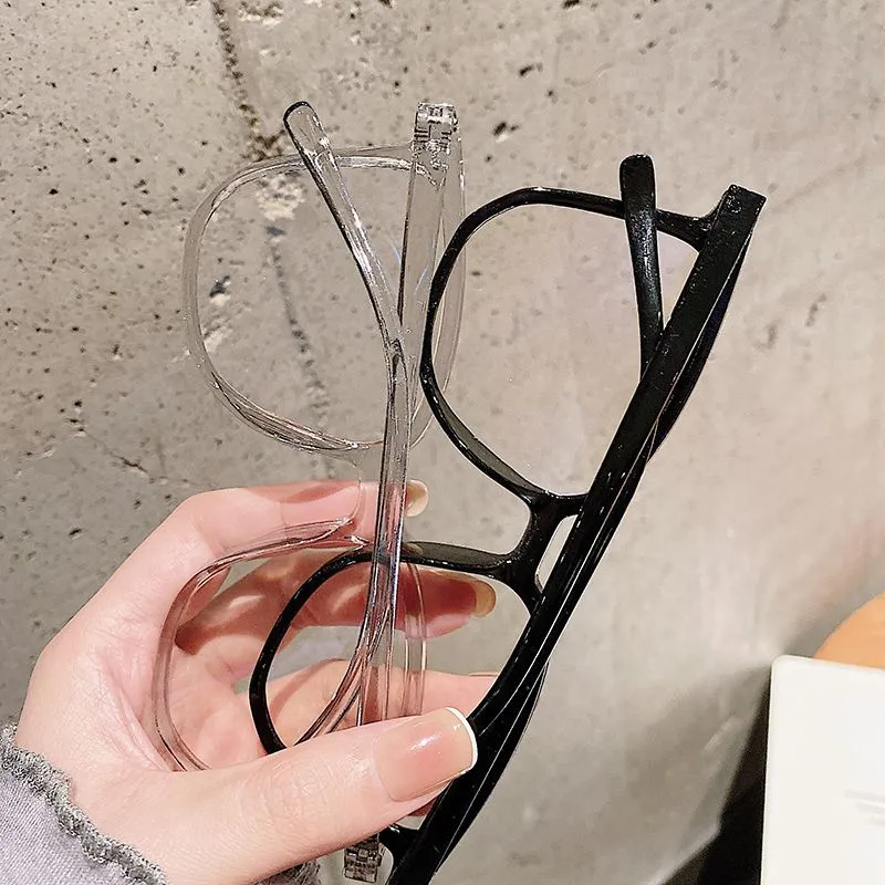 Korean Style Blue Light Blocking Glasses Anti Radiation Computer Glasses Fashion Eyeglass Frame for Men and Women showcase 5
