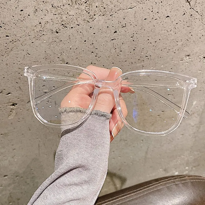 Korean Style Blue Light Blocking Glasses Anti Radiation Computer Glasses Fashion Eyeglass Frame for Men and Women showcase 6