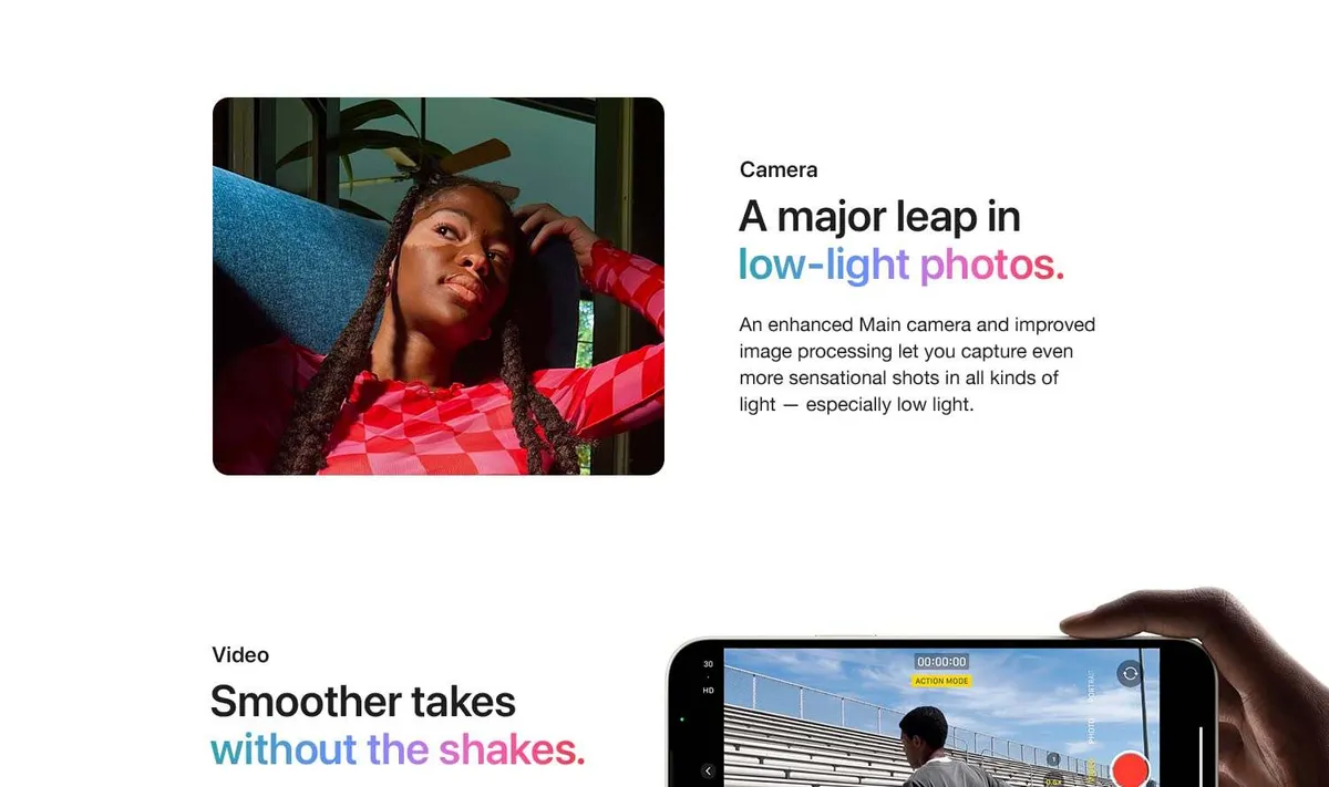 Apple iPhone 14 128GB Factory Unlocked (Physical SIM) — 6.1" Super Retina XDR OLED, A15 Bionic, 12MP Dual Camera showcase 4