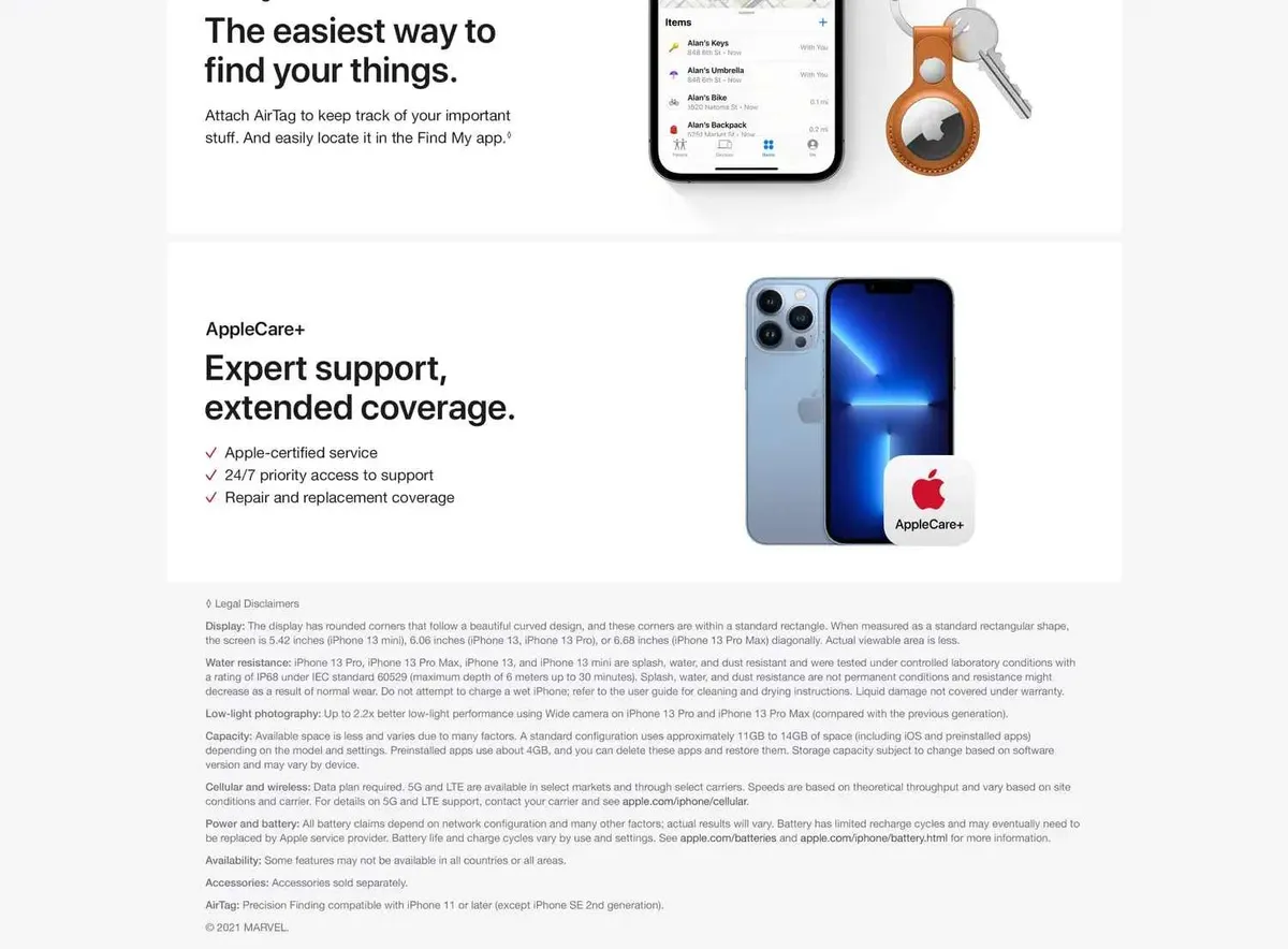 Apple iPhone 13 Pro 128GB Factory Unlocked (Physical SIM) — 6.1" Super Retina XDR OLED ProMotion, A15 Bionic, Pro 12MP Triple Camera showcase 8