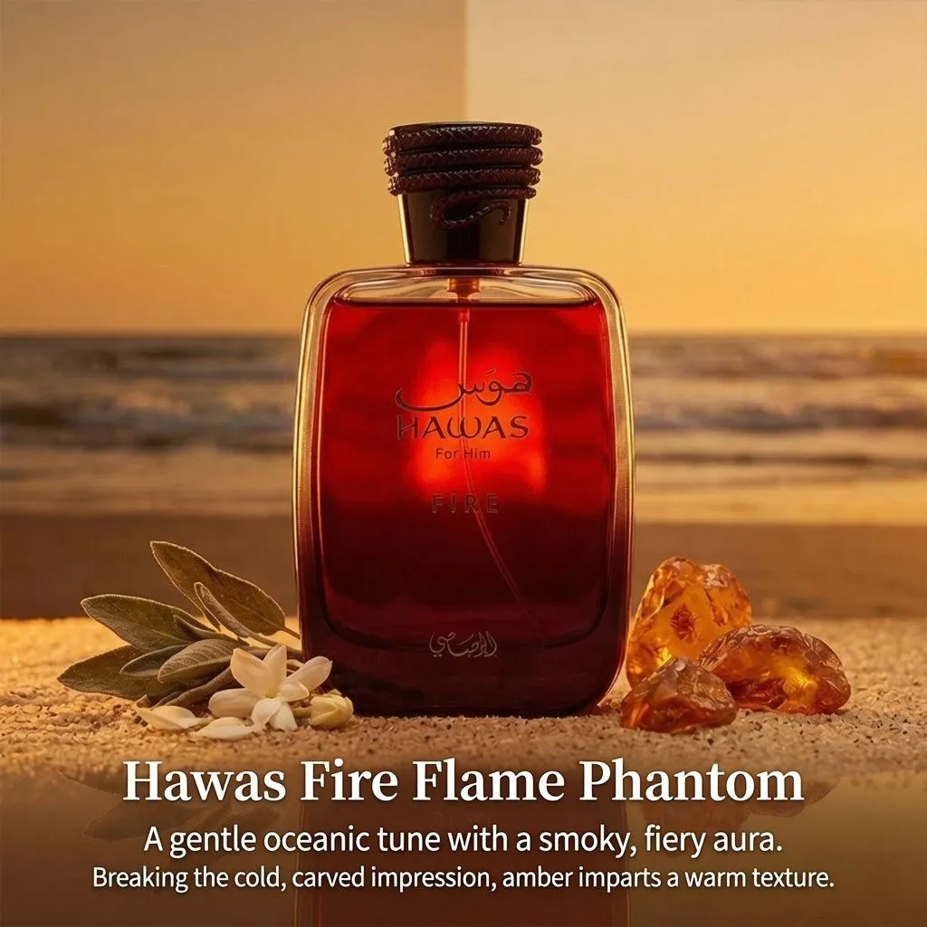 Rasasi Hawas Eau de Parfum Spray Best Selling Dubai Middle East Mens Fragrance Scent - Image 2