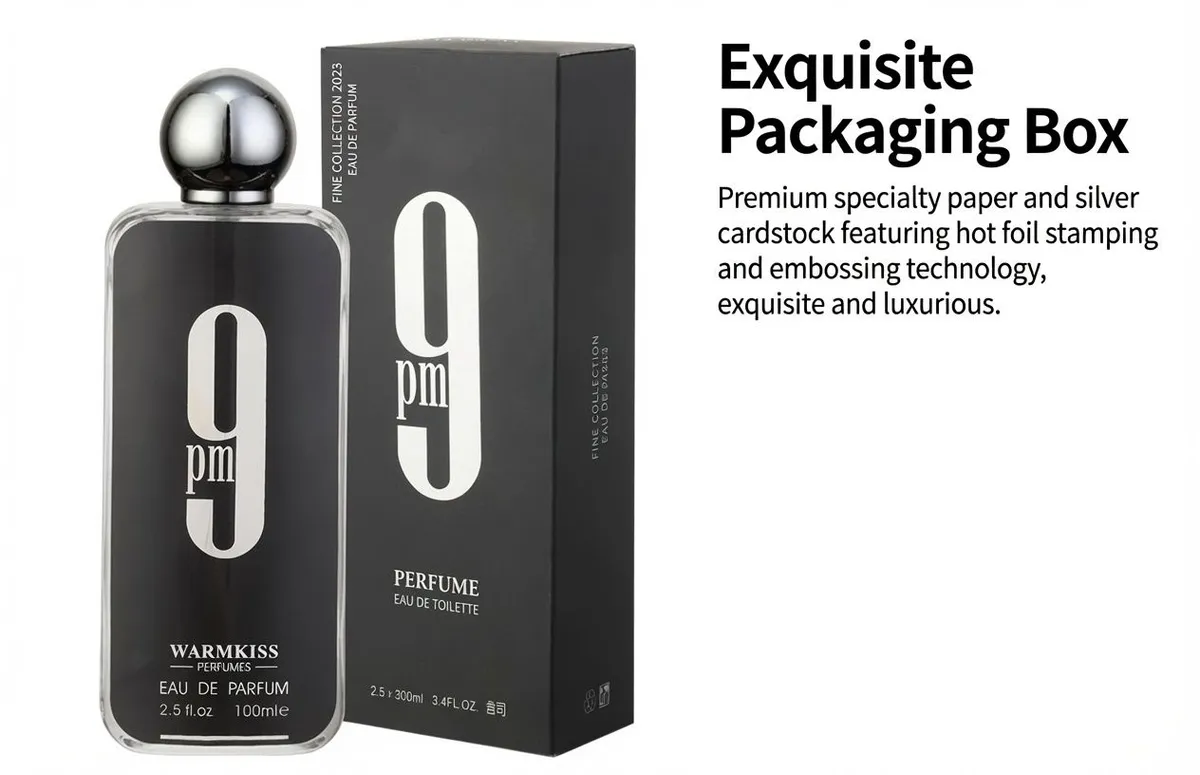 High End 9PM Inspired Mens Cologne Classic Middle East Arabian Perfume 72 Hours Long Lasting Natural showcase 3