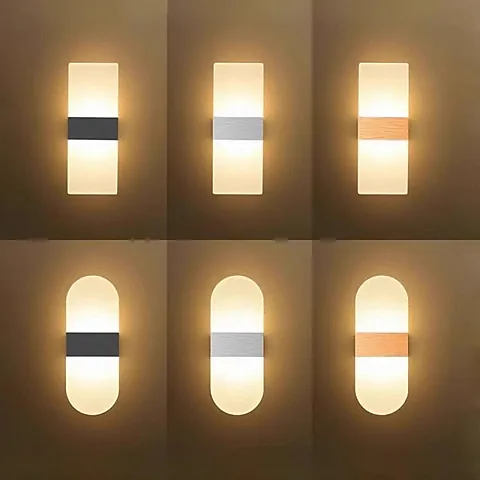 Modern Minimalist LED Wall Sconce – Creative Bedroom Bedside Lamp for Living Room, Hallway & Staircase