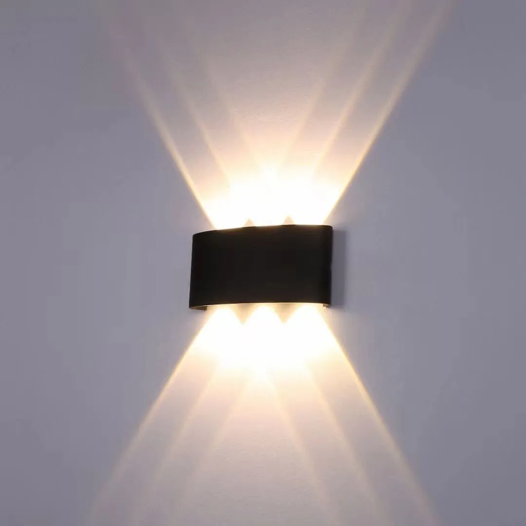 Minimalist LED Up & Down Wall Sconce – Modern Corridor, Bedroom & Hotel Bedside Wall Lamp showcase 2