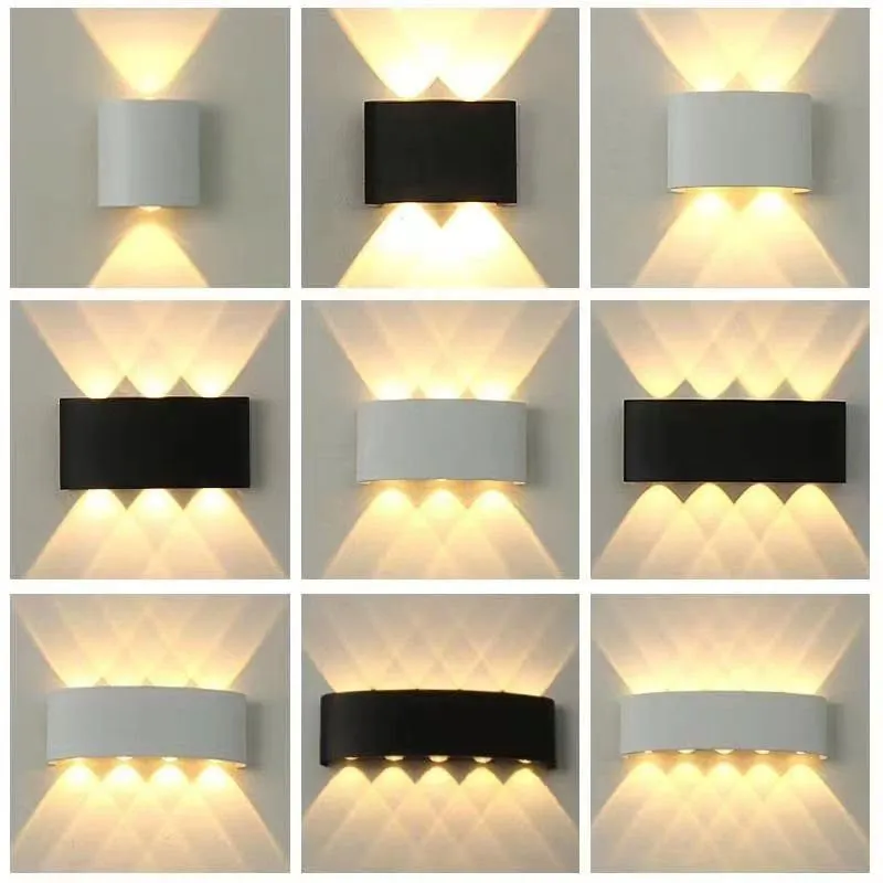 Minimalist LED Up & Down Wall Sconce – Modern Corridor, Bedroom & Hotel Bedside Wall Lamp showcase 6
