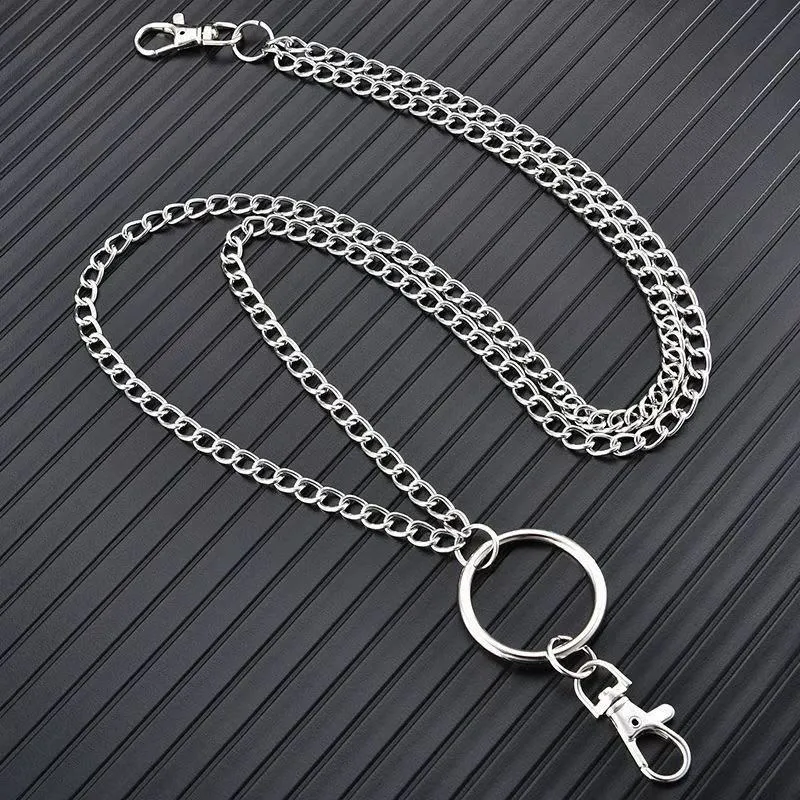 Detachable Hip-Hop Pants Chain Accessory - Trendy Jean Waist Chain for Men & Women showcase 4