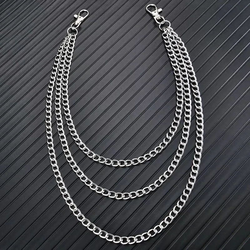 Detachable Hip-Hop Pants Chain Accessory - Trendy Jean Waist Chain for Men & Women showcase 5