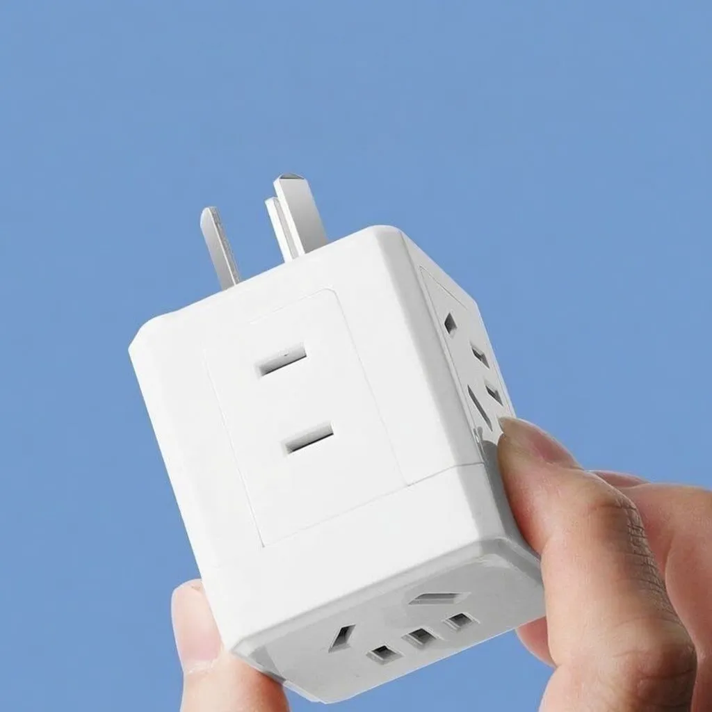 Genuine 2500W High Power Cube Socket - Thick Pure Copper 19-Hole Multi-Function Power Strip - Image 3