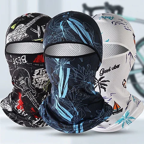 Ice Silk Sun Protection Head Cover - Breathable UV Protection Cooling Headscarf