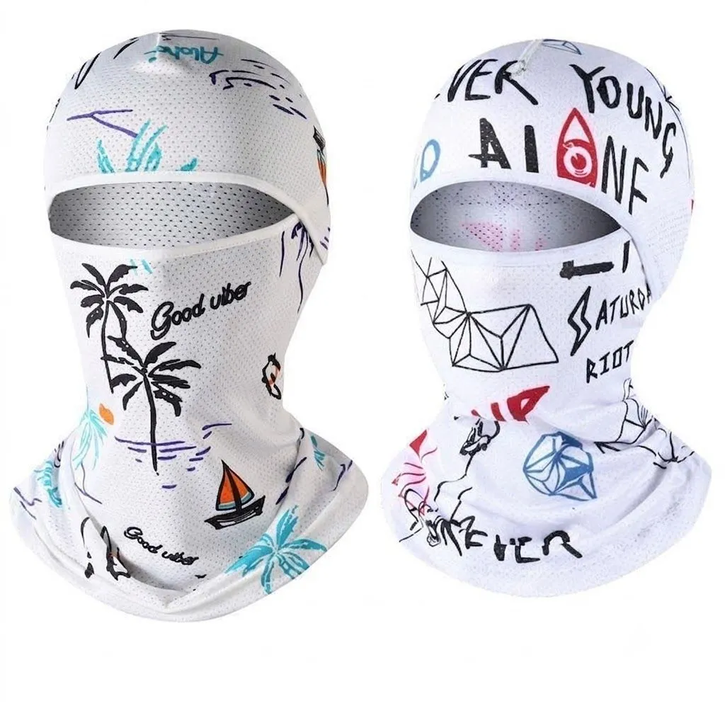 Ice Silk Sun Protection Head Cover - Breathable UV Protection Cooling Headscarf showcase 5