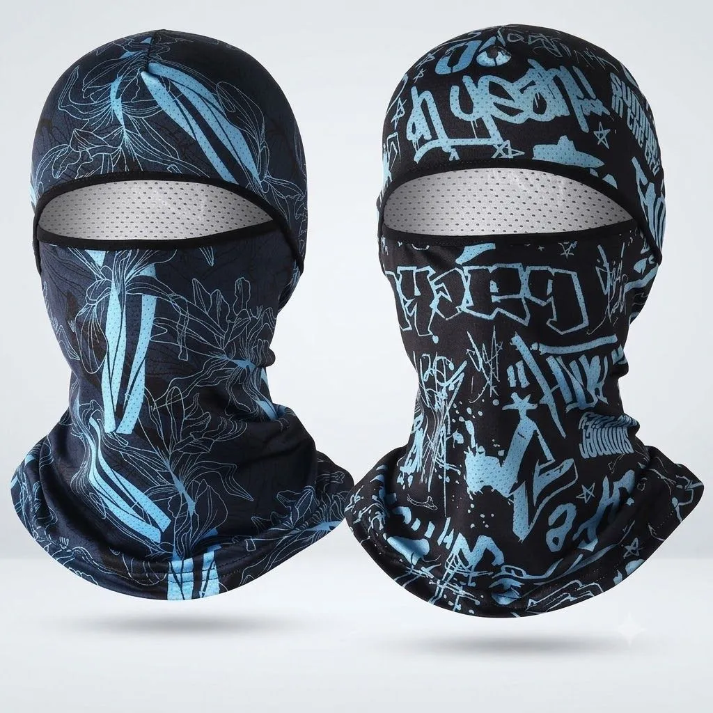 Ice Silk Sun Protection Head Cover - Breathable UV Protection Cooling Headscarf showcase 8