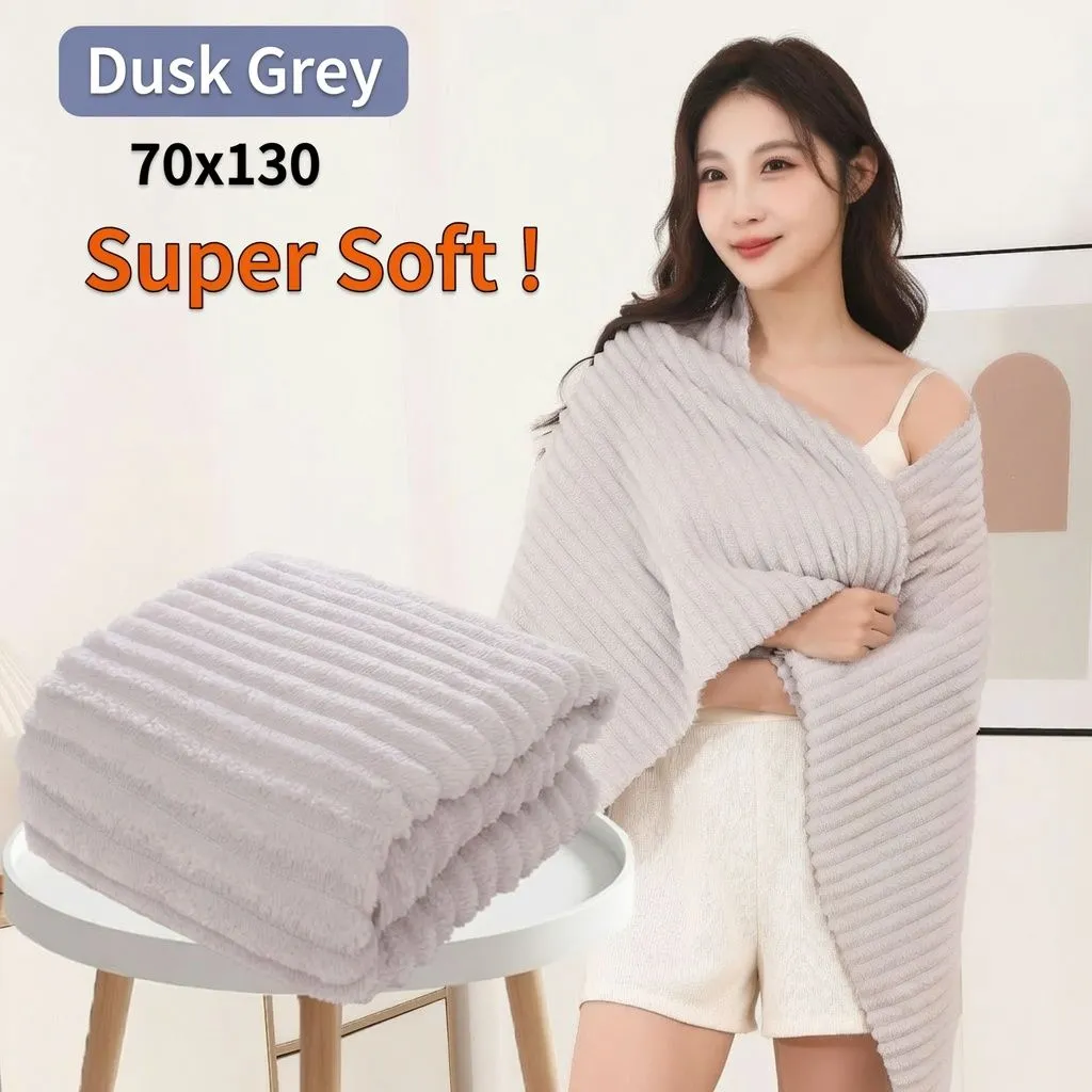 2 Piece Set New Antibacterial Coral Fleece Bath Towel, Ultra-Absorbent Quick-Dry Premium Towel for Adults at Home - Image 3