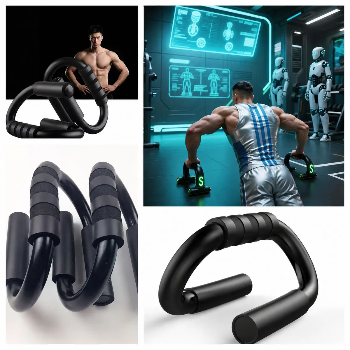 Multi-Functional Push-Up Board - I-Shape & U-Shape Home Fitness Equipment for Indoor Training showcase 4