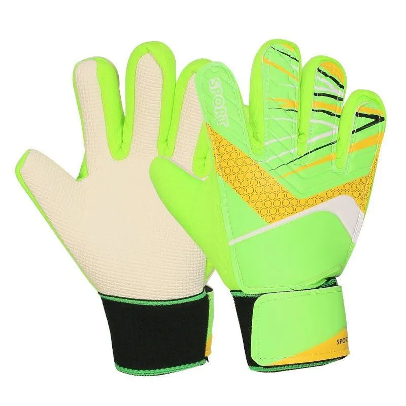 Kids Goalkeeper Gloves - Breathable Durable Non-Slip Soccer Goalie Gloves for Training thumbnail 1