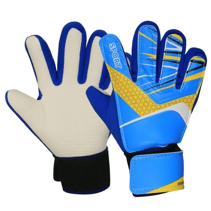 Kids Goalkeeper Gloves - Breathable Durable Non-Slip Soccer Goalie Gloves for Training thumbnail 4