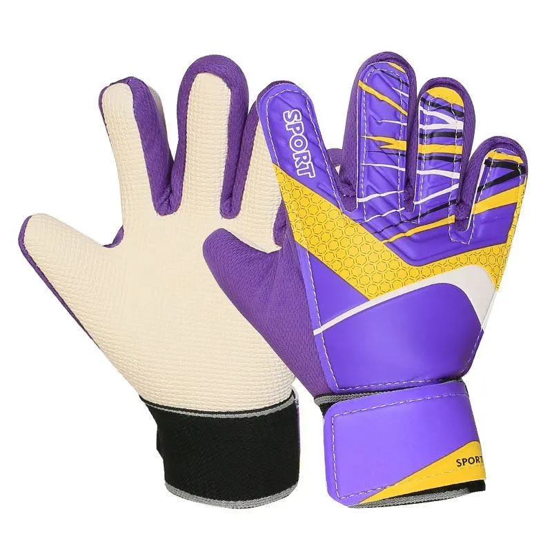 Kids Goalkeeper Gloves - Breathable Durable Non-Slip Soccer Goalie Gloves for Training showcase 2