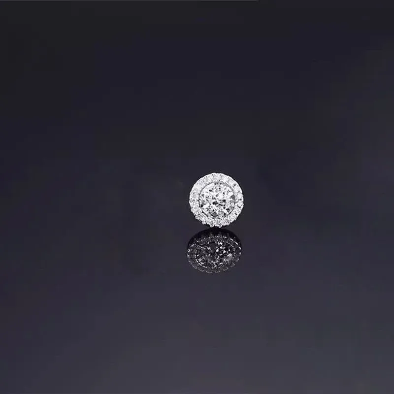 Sparkling Crystal Cluster Magnetic Ear Clips for Men - No Piercing Required, Trendy Light Luxury Ear Jewelry - Image 2