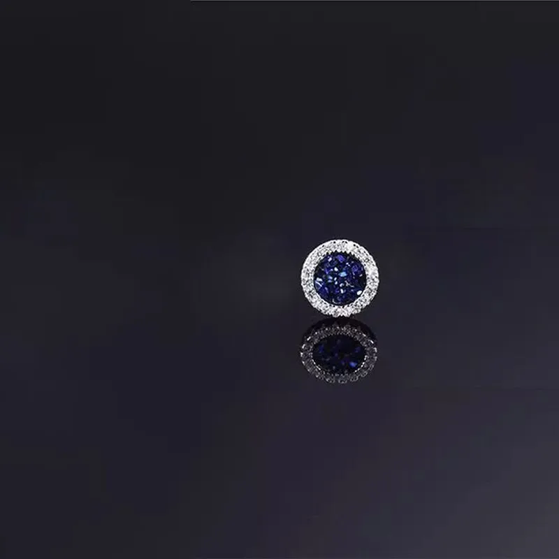 Sparkling Crystal Cluster Magnetic Ear Clips for Men - No Piercing Required, Trendy Light Luxury Ear Jewelry - Image 4