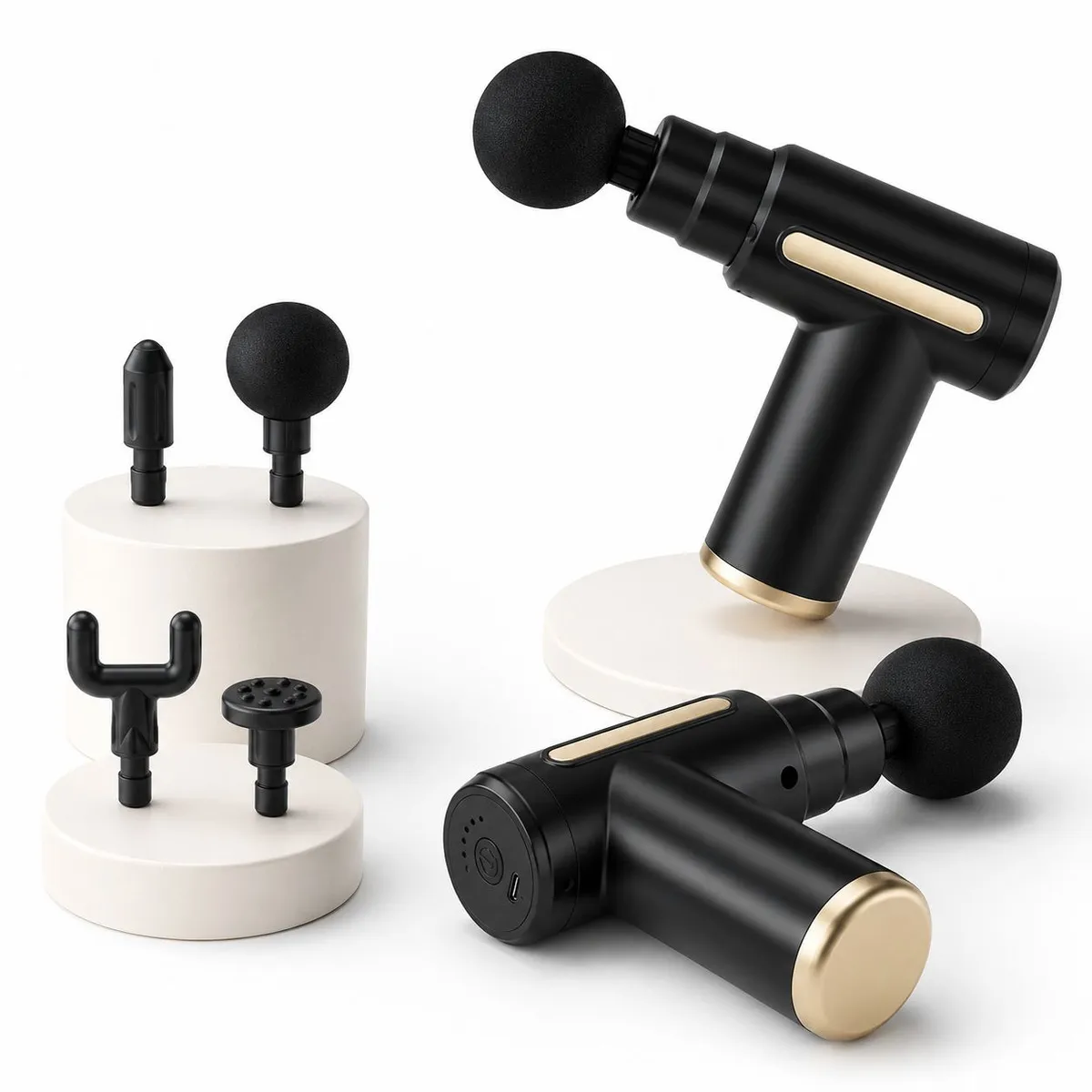 German Massage Gun – Handheld Muscle Relaxation Massager & Multifunctional Electric Fitness Tool showcase 3