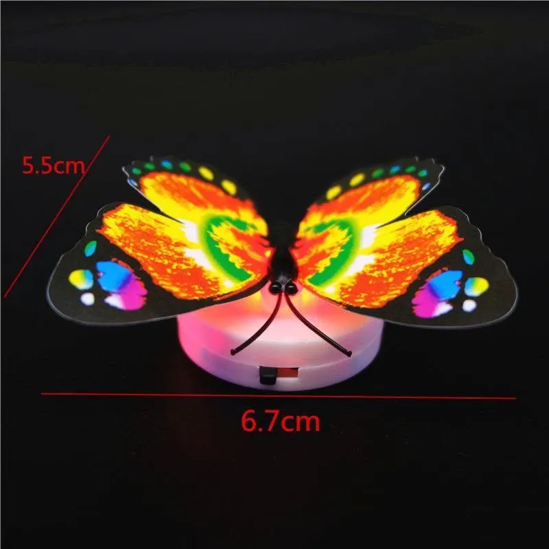 Glow-in-the-Dark 3D Butterfly Wall Stickers – Self-Adhesive Luminous Night Light Decor showcase 5