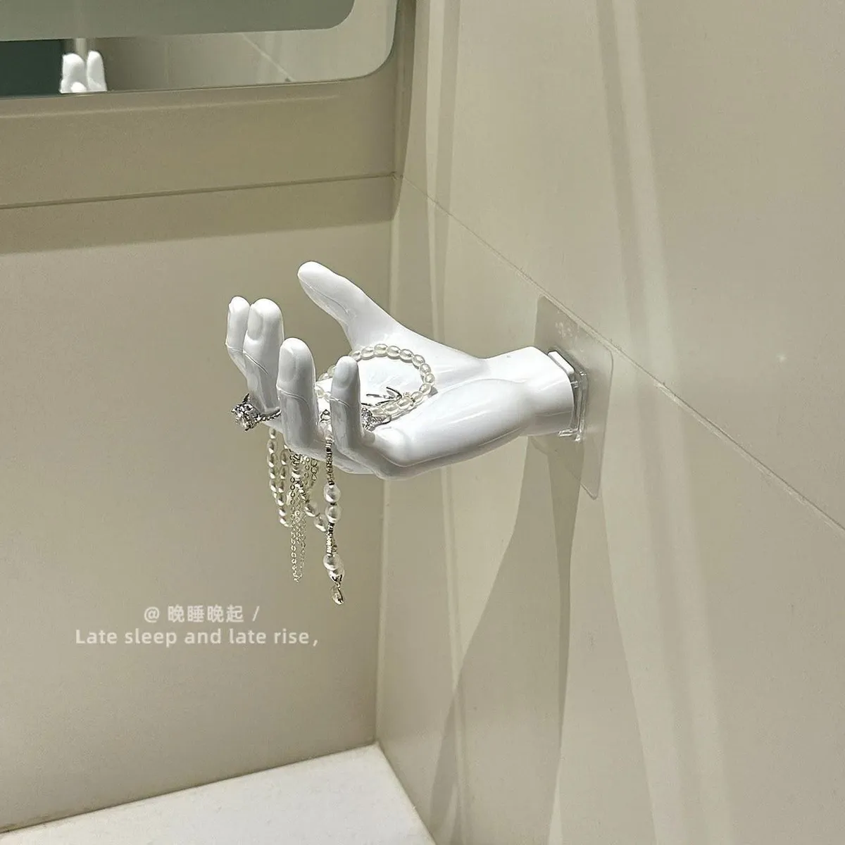 Creative Hand-Shaped Soap Dish – Wall-Mounted No-Drill Soap Holder & Storage Rack showcase 3