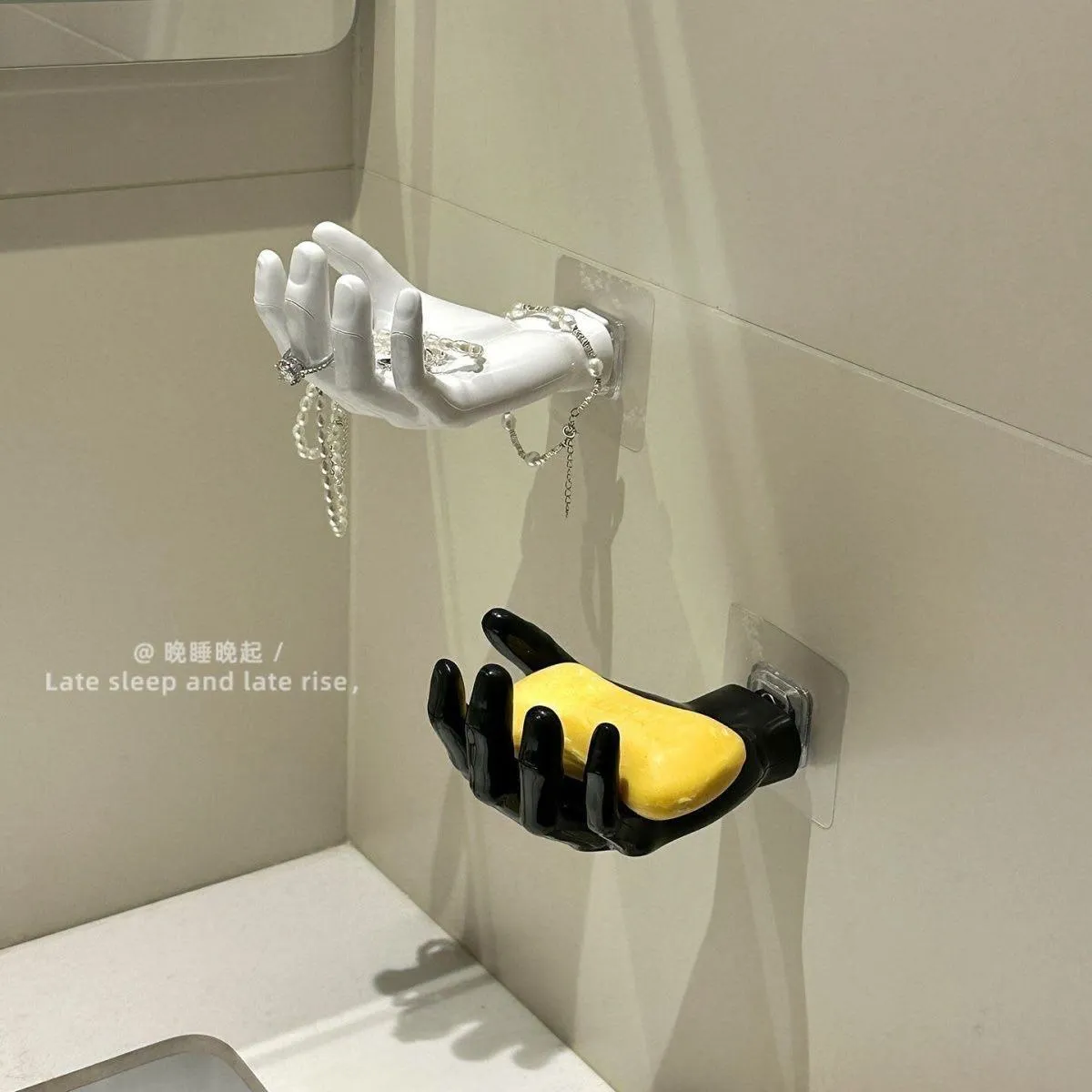 Creative Hand-Shaped Soap Dish – Wall-Mounted No-Drill Soap Holder & Storage Rack showcase 6