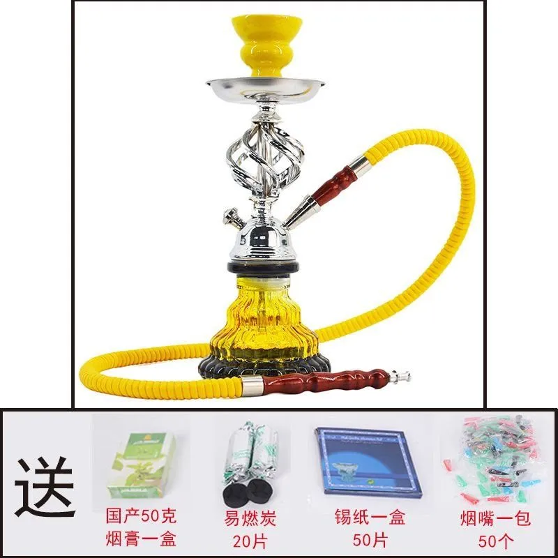 Small New Style Hookah – Complete Arabic Hookah Set for Home, Bar, Nightclub & KTV showcase 2