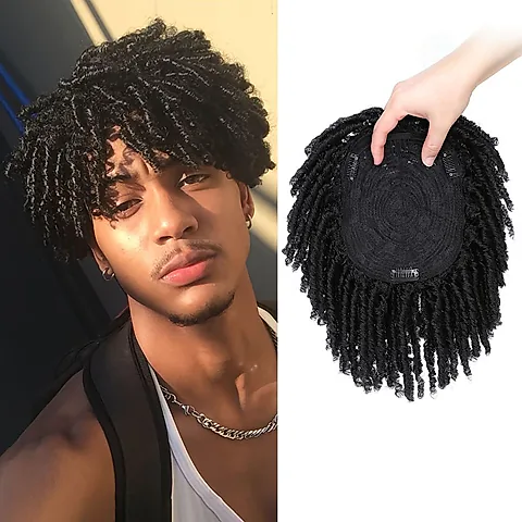 Men and Women Dreadlock Hairpiece – American-Style Hip-Hop Locs Wig & Hair Replacement Piece