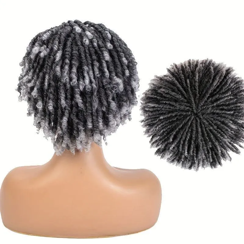 Men and Women Dreadlock Hairpiece – American-Style Hip-Hop Locs Wig & Hair Replacement Piece - Image 5