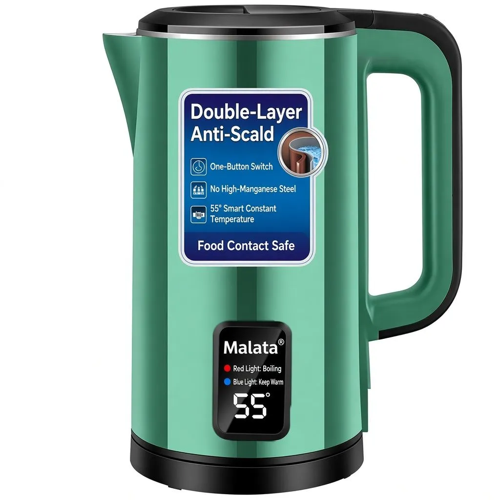 Genuine Malata Electric Kettle – Large Capacity Keep-Warm Household Kettle - Image 2