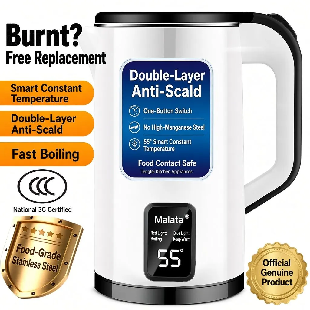 Genuine Malata Electric Kettle – Large Capacity Keep-Warm Household Kettle showcase 2
