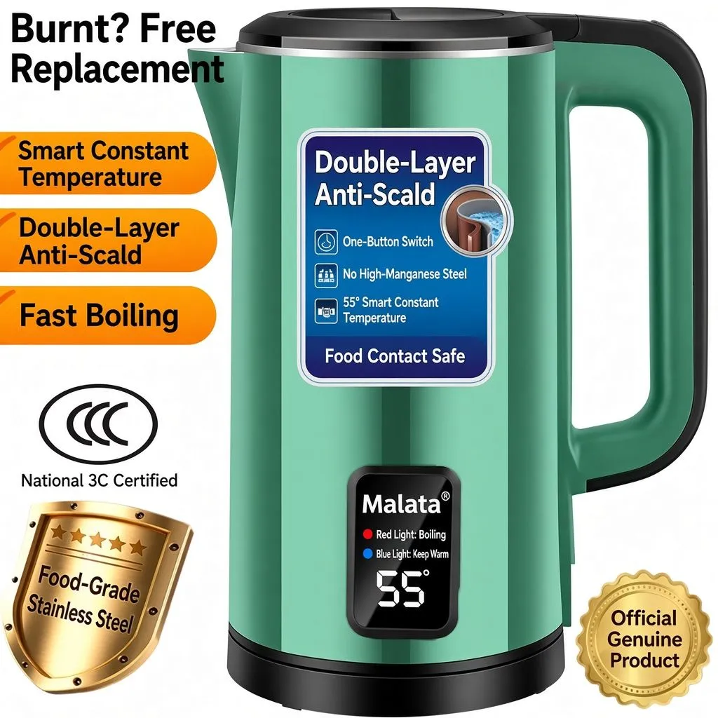 Genuine Malata Electric Kettle – Large Capacity Keep-Warm Household Kettle showcase 4
