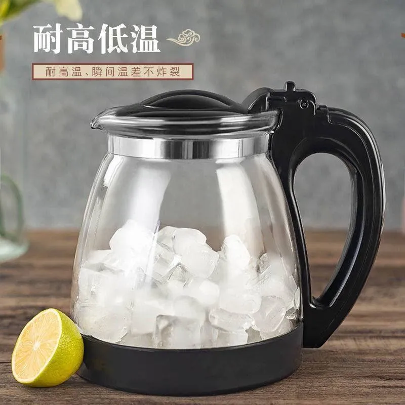 High-Temperature Resistant Glass Teapot with Tea Infuser, Thickened Tea Brewing and Water Separation Set showcase 5