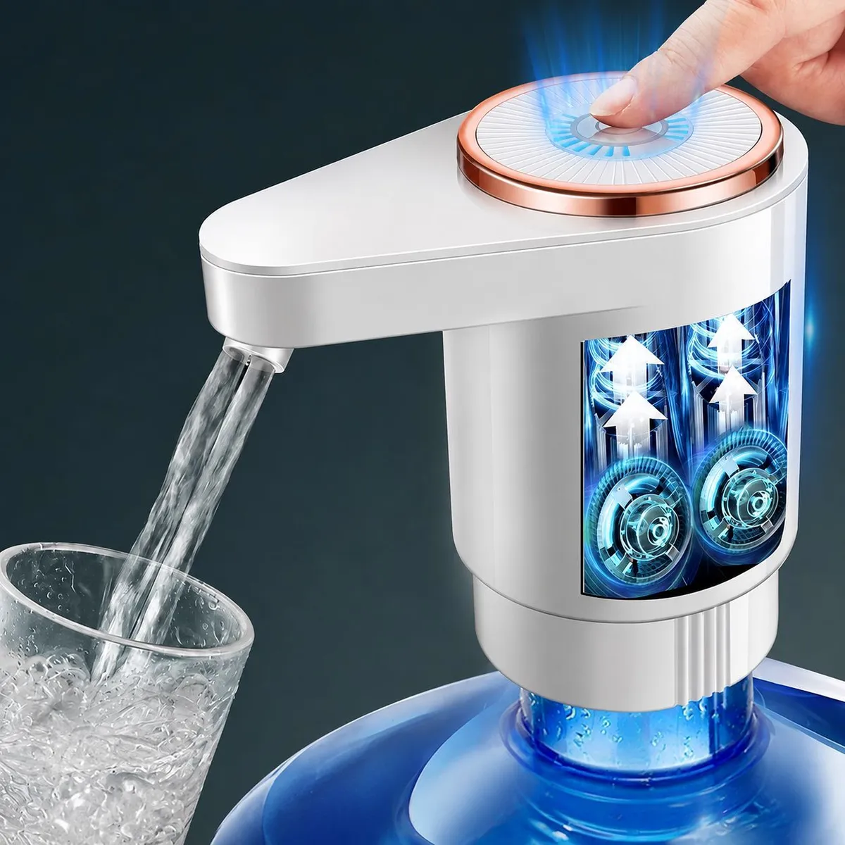 100% Genuine New German High-End Fully Automatic Dual-Pump Household Water Dispenser showcase 1